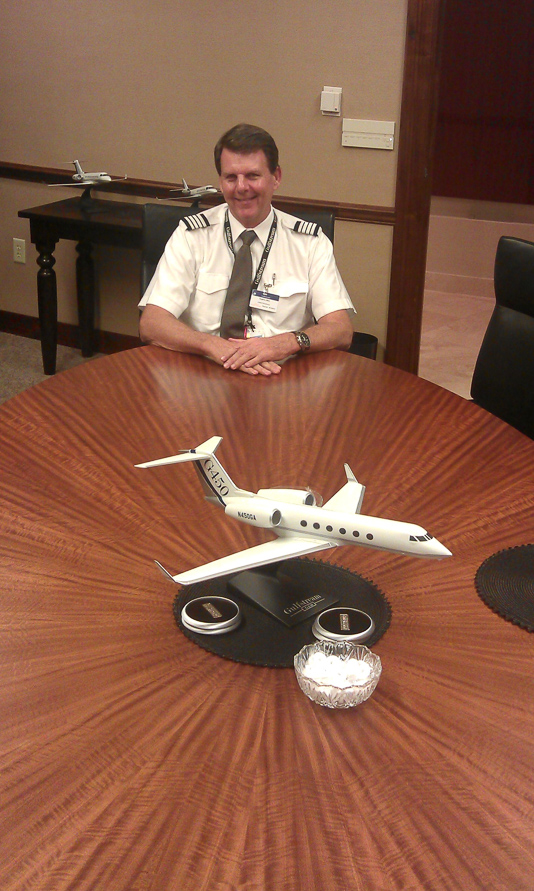 A the Gulfstream facility in Savannah.