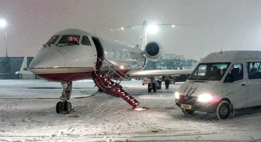 Fuel Stop in Anchorage, Alaska